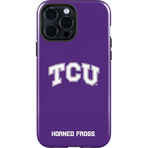 Texas Christian University TCU Horned Frogs iPhone 15 Pro Max Impact Case